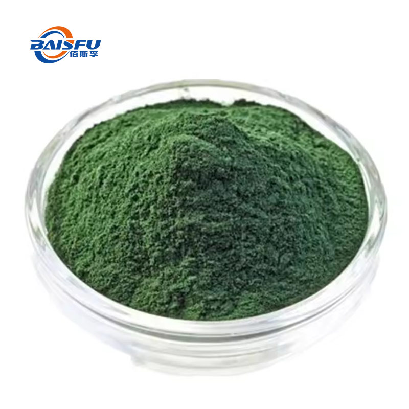 Chlorophyll in Powder form is used in Skin Care Products such as Facial masks and Lotions