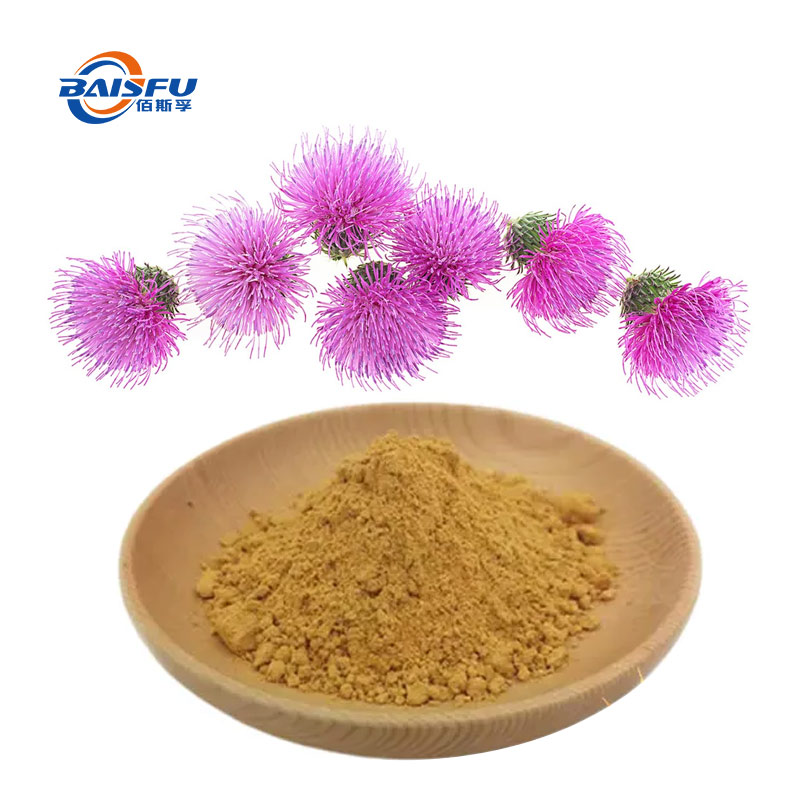 Contains 99% Silymarin and is used to make Creams, Lotions, and Essences