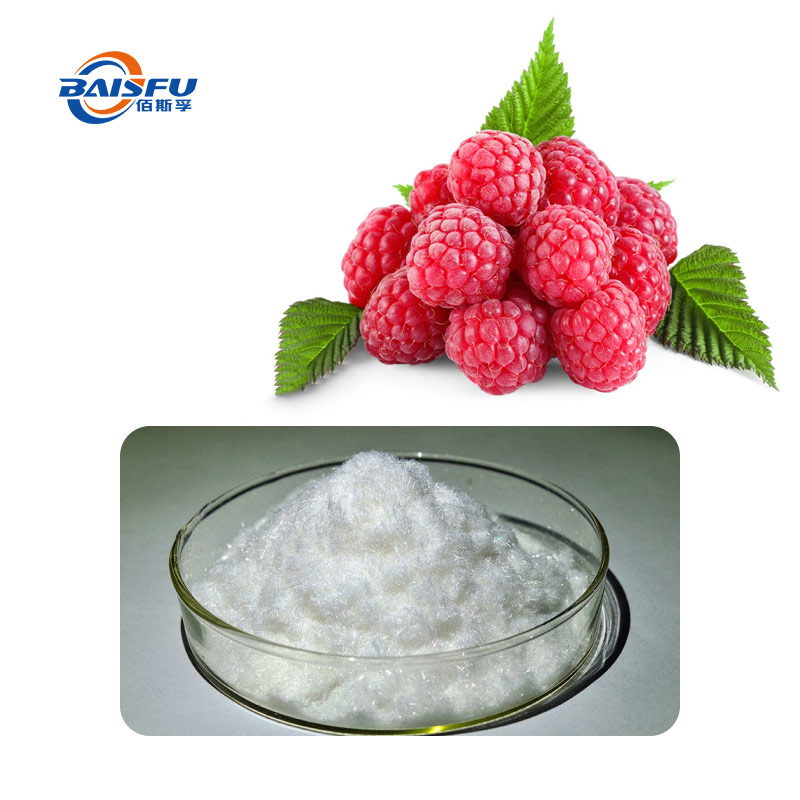 The fruity Aroma of Raspberry Ketone can Simulate the Aroma of Raspberries and be used in Beverages, Candies, and Baked Goods