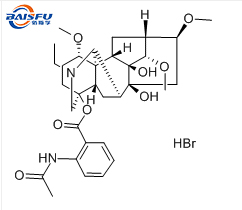 ISO Factory Supply Pure Aconite Root Extract 98% Lappaconitine Hydrobromide,CAS No. 97792-45-5